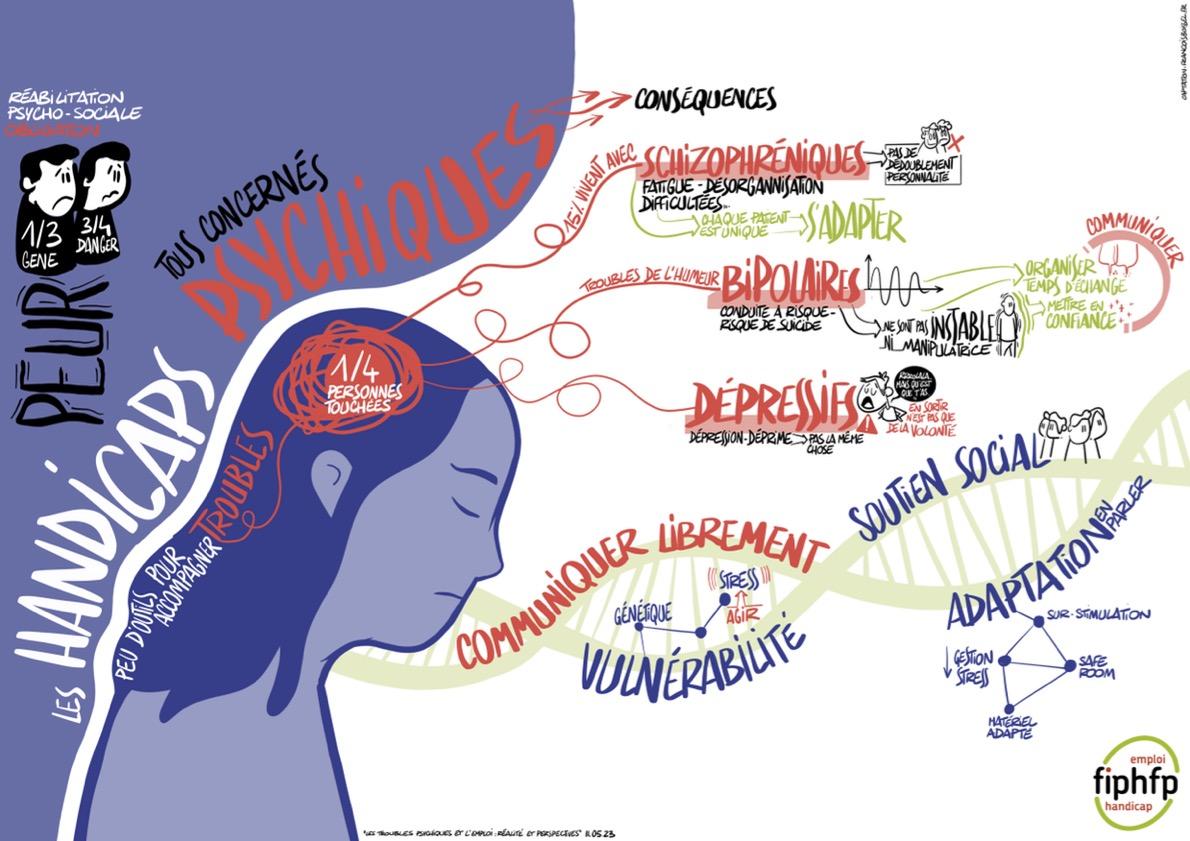 Handicaps invisibles illustration