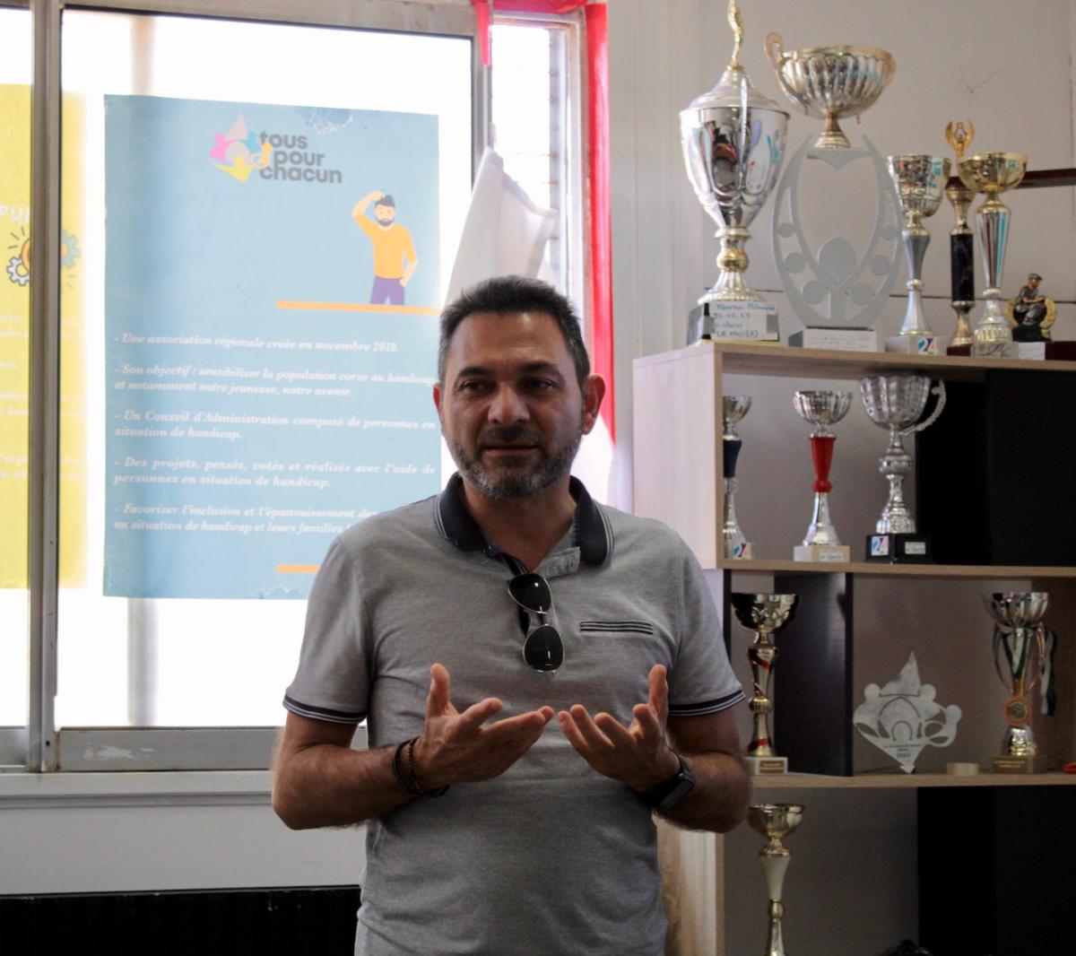 Thierry Allemand, directeur territorial du FIPHFP en Corse