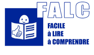 Logo FALC Facile à lire et à comprendre