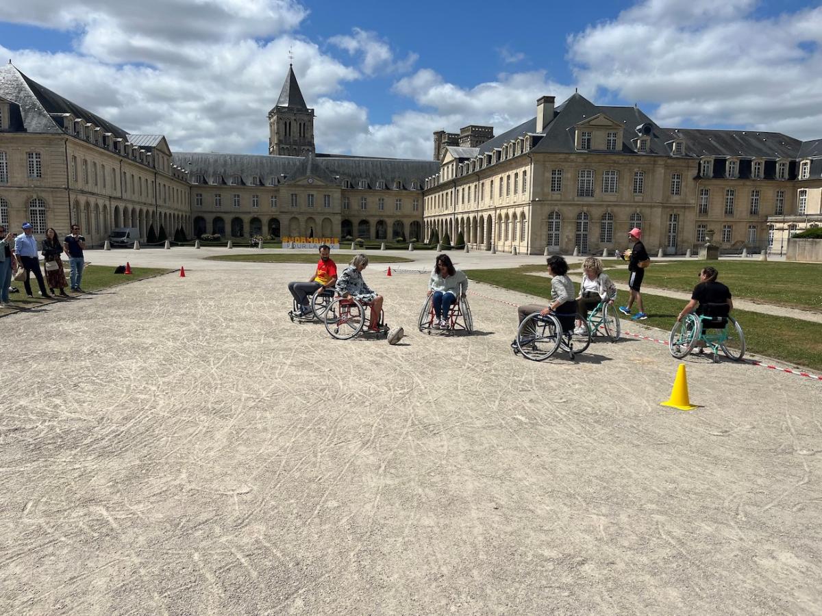 Sensibilisation au handisport en Normandie