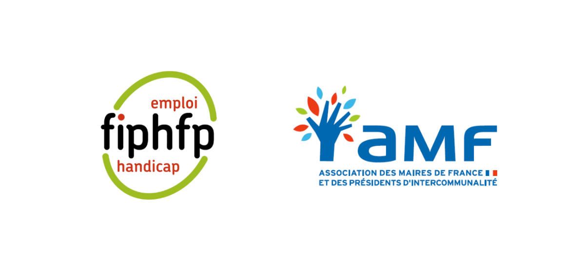 Logos du FIPHFP et de l'AMF