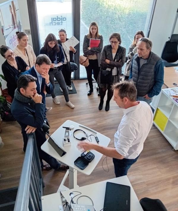 Visite et démonstration sur la plateforme de prêt AIDATECH Sud Paca